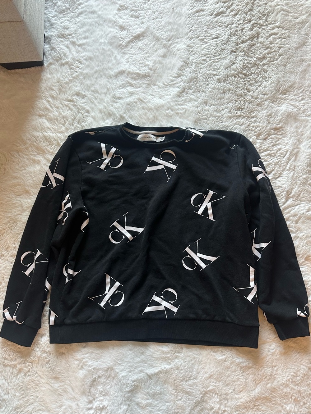 Calvin Klein Crewneck with White CK Logos